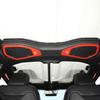 Red Top Roof Speaker Stereo Cover Trim Decal Bezel For Jeep Wrangler JL JT 2024+