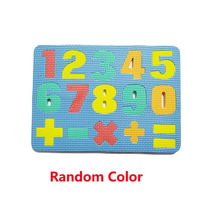 

DIY Educational Alphabetic Arithmetic Number EVA Foam 3D Puzzle Montessori Preschool Learning Game Toy for Kids Children