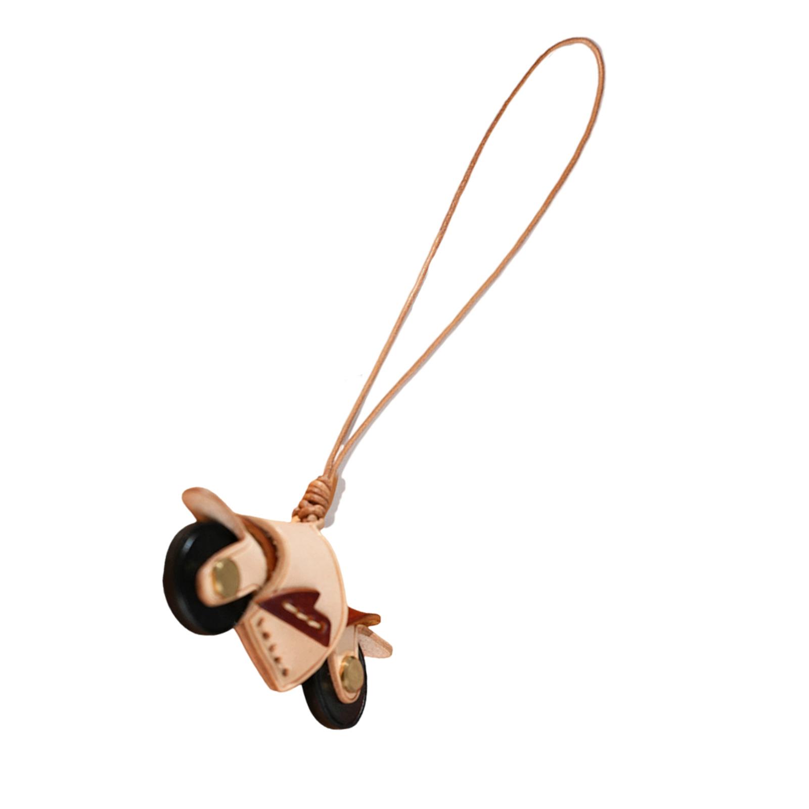 

Милый мини-брелок для мотоцикла, аксессуар, украшение для сумок и рюкзаков с возможностью персонализированного дизайна белый