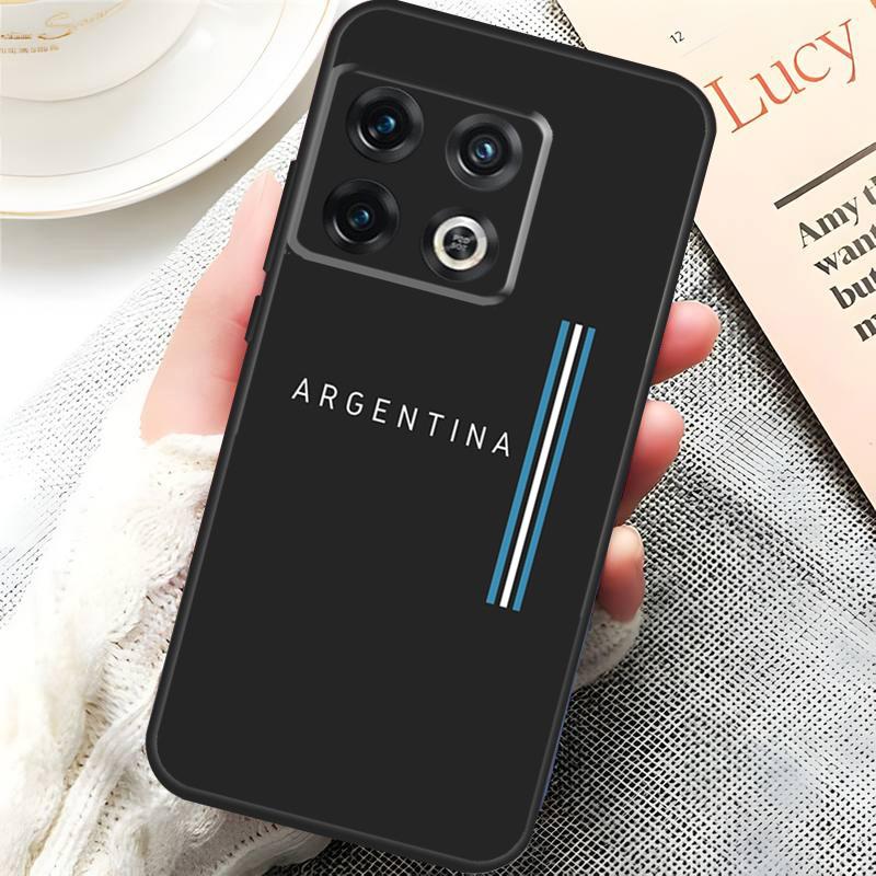 Argentina Flag Cover For OnePlus 13R 15 13 13T 12 12R 10T 11 10 Pro OnePlus Nord 5 CE 3 4 Lite N20 N30 Case