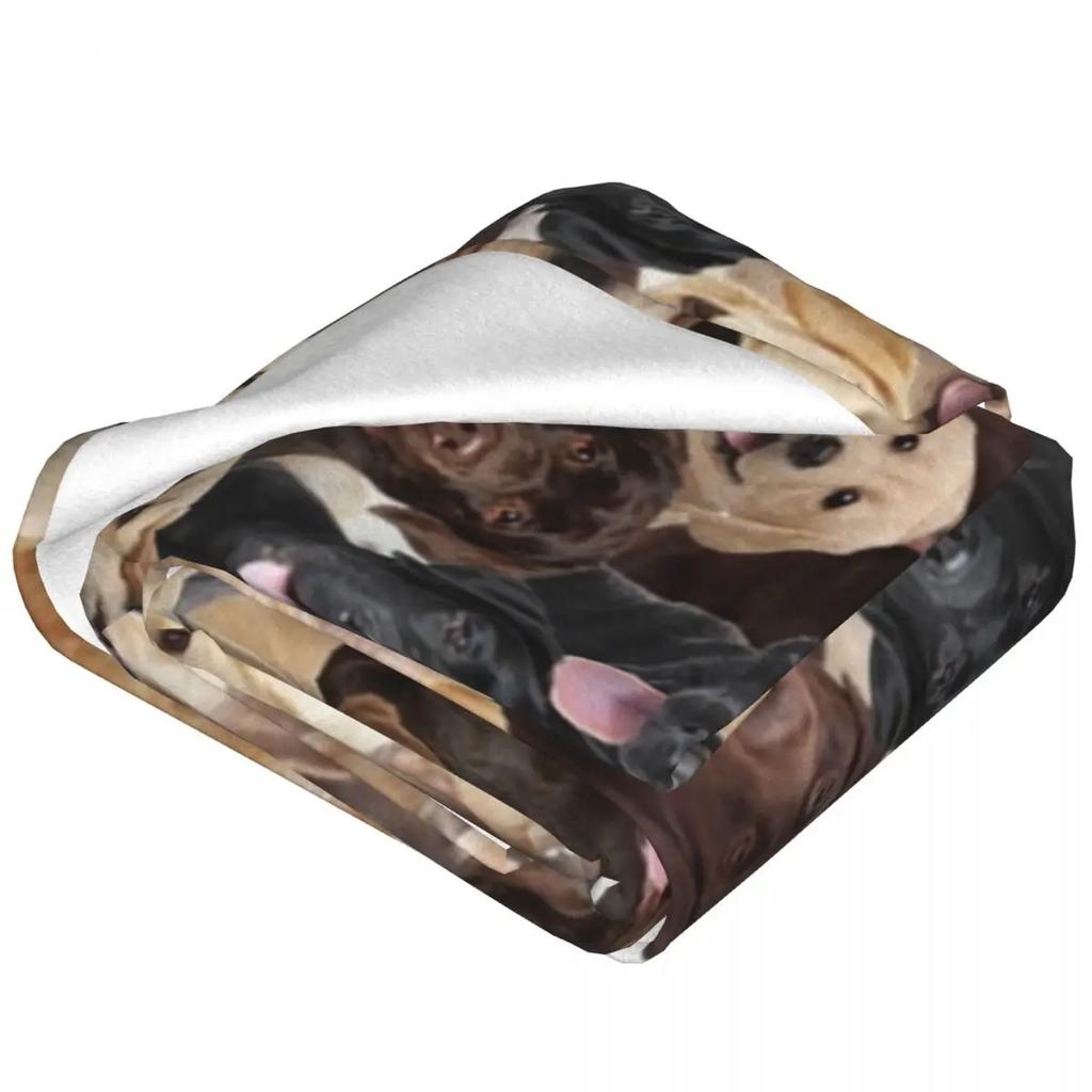 Labrador Flannel Blanket Quality Super Soft Cute Dog Xmas Gift Bedding Throws Winter Airplane Travel Chair Colorful Bedspread