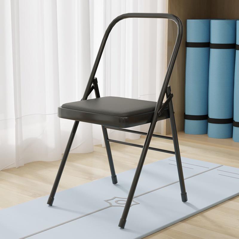 Verdikte PU Yoga Stoel: Iyengar & Pilates Opvouwbare Kruk met Multifunctionele Hulpmiddelen