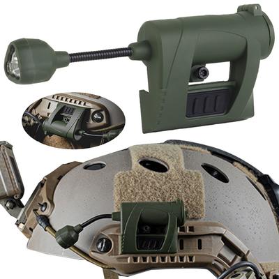 MPLS CHARGE Tactical Helmet Light 3 Modes LED Hunting Military Helmet Flashlight Outdoor Military Headlamp for Hunting Camping