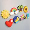 Magneti per Frigorifero Cartoni Animati Carini Arcobaleno Sole Adesivi Magnetici per Bacheca Lavagna Adesivi Magnetici Decorazioni per la Casa Kawaii