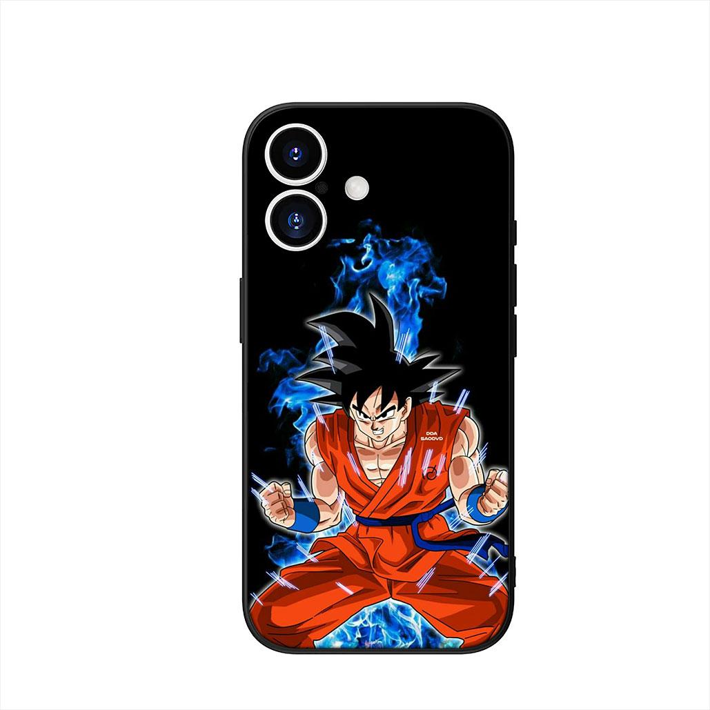 

Phone Cover for Apple iPhone 16 15 14 Plus 13 12 Mini 17 Pro Max + 16E Air 16+ ProMax Case Dragon Gokus Ball Torankusu Trunks iPhone 14 Pro Max