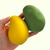 Color Changing Mango Squishy Fidget Toy, Soft ASMR Sensory Squeeze Ball, Anti-Anxiety Stress Relief Fidget Toy for Kids Adults