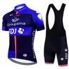 Unisex Cycling Jersey Shorts Set Quick-Dry Mountain Road Bike Apparel Breathable Performance Wear