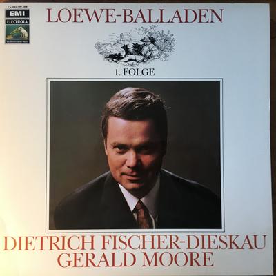 LP Record LOEWE DIETRICH FISCHERDIESKAU  GE  LoeweBalladen 1. Folge 1C06300388 Die Stimme Sein Germany Classical Used