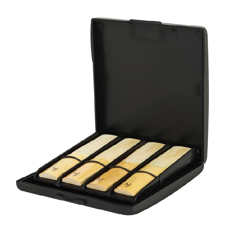Saxophone Reed Box Portable Sax Reeds Container Woodwind Instrument Accessory