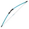 Outdoor Glasfaser Kinder Kinder Jugendliche Anfänger Bogen Bogenschießen Trainingspraxis (blau)
