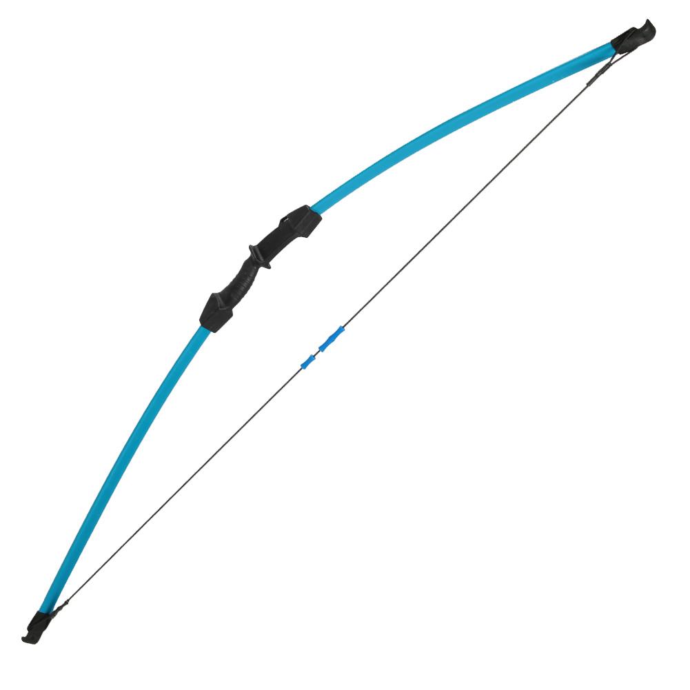 Outdoor Glasfaser Kinder Kinder Jugendliche Anfänger Bogen Bogenschießen Trainingspraxis (blau)