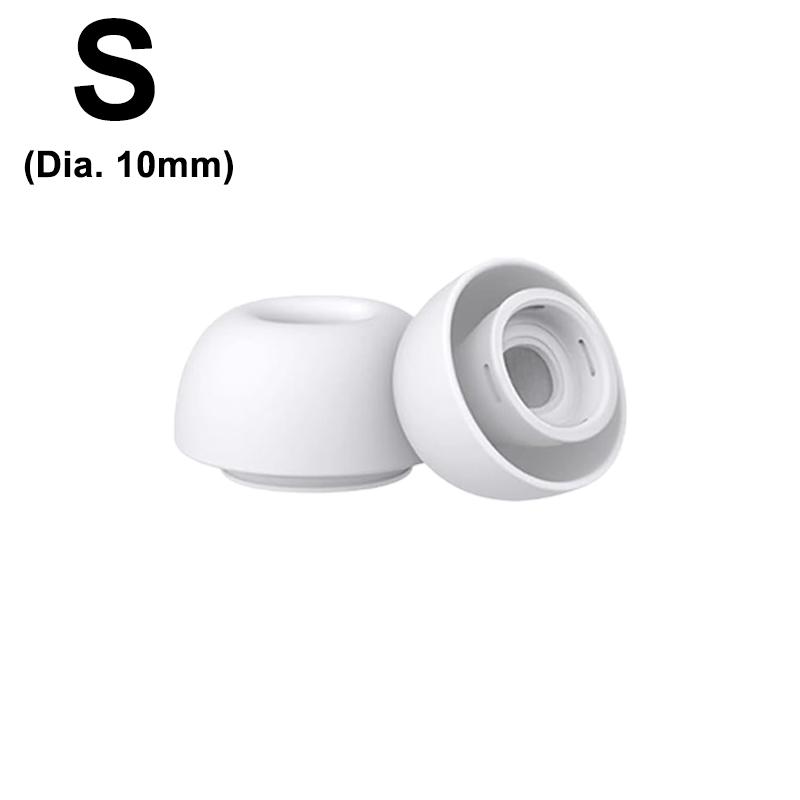 1-8 Pairs Ear Tips for Airpods Pro 3/Air Pods Pro3 with Noise Reduction Hole Non-Slip Soft Silicone Replacement Ear Tip XS/S/M/L
