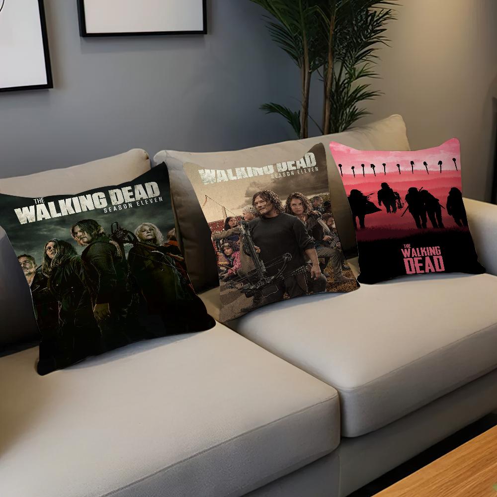 The Walking Dead Poster Personalized Pillow Dust Cover Bedroom Kids Party Decoration Pillowcase Birthday Children Gift