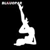 BLKUOPAR Inverted Position Sexy Girl Car Stickers Beautiful Women Decal Sunscreen Die Cut Helmet Surfboard Car Styling