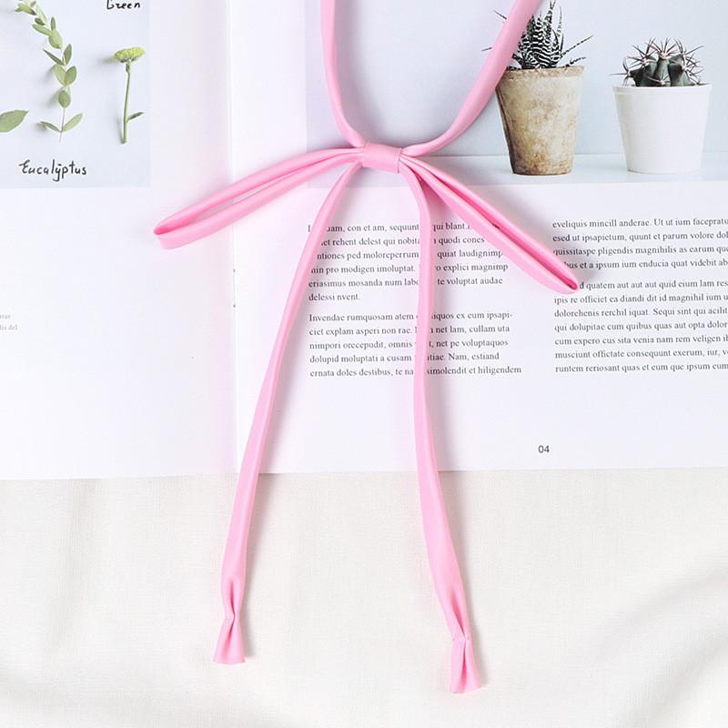 

Japanese Girl Style Pink Polyester Neck Accessory With Arrow Shape For Women Pink