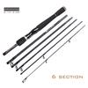 Fishing Pole Carbon Fiber Spinning/Casting Fishing Rod 6-7Sections Fishing Rods for River Lake Reservoir Pond Stream