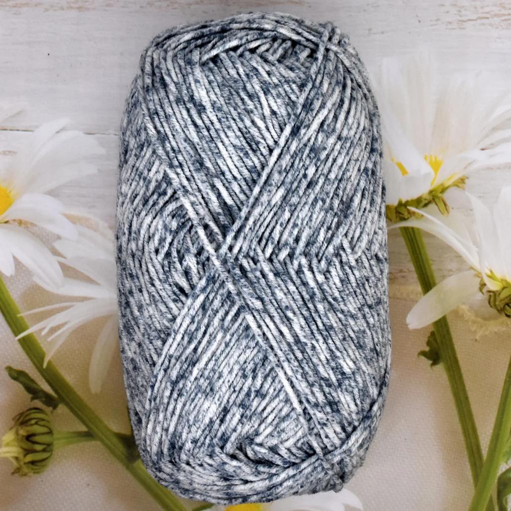 1pcs 40g 1.5mm Milk Cotton Yarn 4 Strands of Yarn Segment Dyed Gradient DIY Jewelry Accessory 60% Cotton 40% Acrylicr 120m/131yd