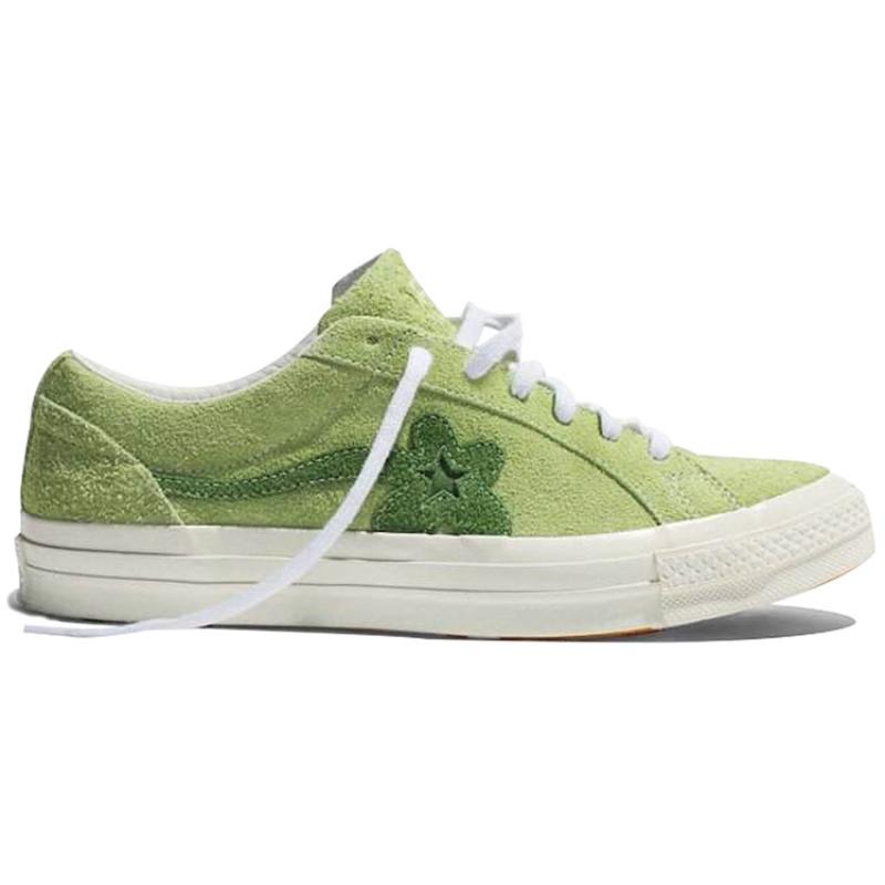 Golf Le Fleur X Converse One Star Ox Lightweight Abrasion Resistant Non-Slip Low Top Board Shoes Unisex Mint Green
