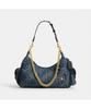 Coach Pocket Juliet Bag 30 In Regenerative Cotton Denim With Quilting Cdz72 B4Ymw