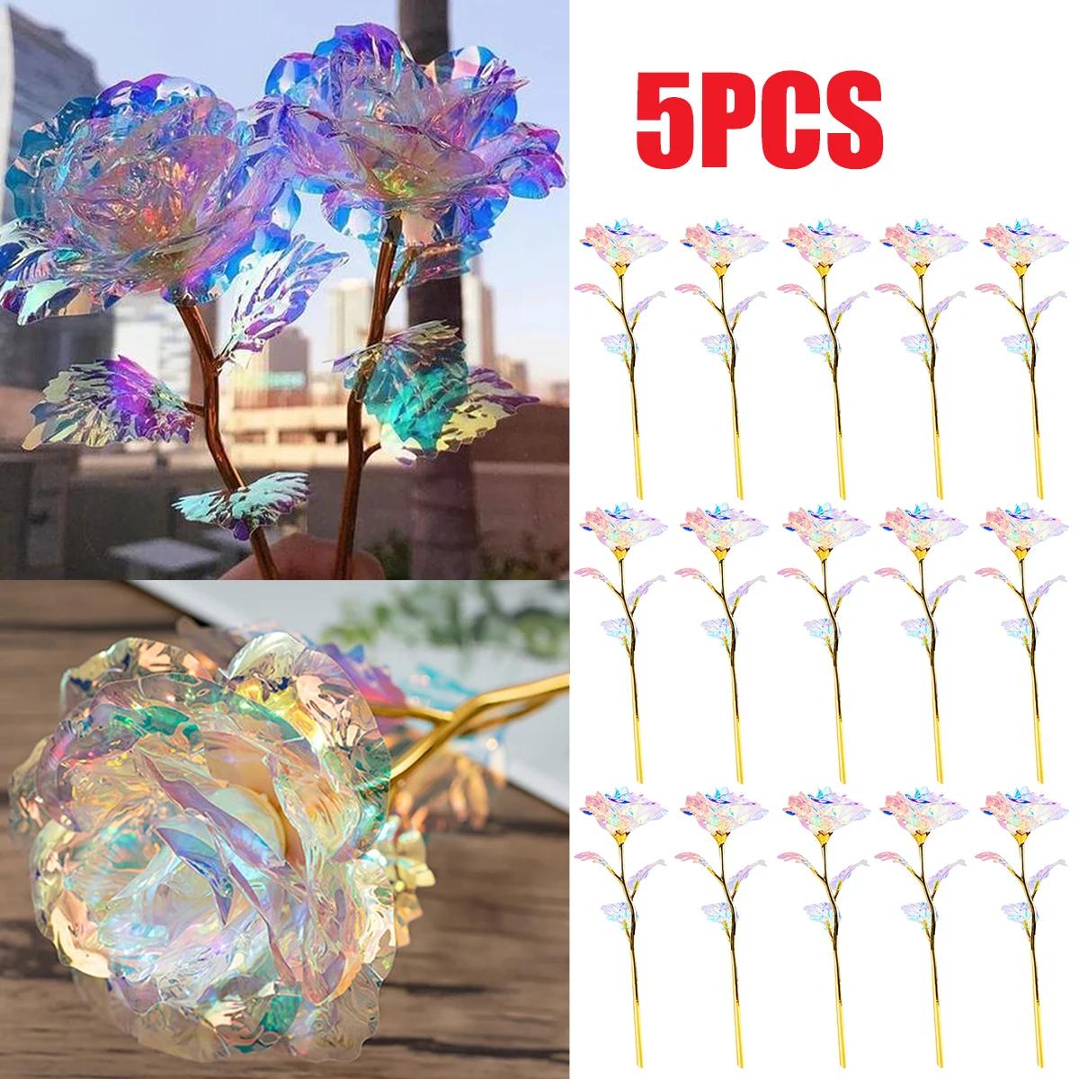 

Розы Креативный подарок День святого Валентина Креативный подарок Роза покрытая 24K фольгой Розовое золото Роза вечна Любовь Свадебный декор Любимый