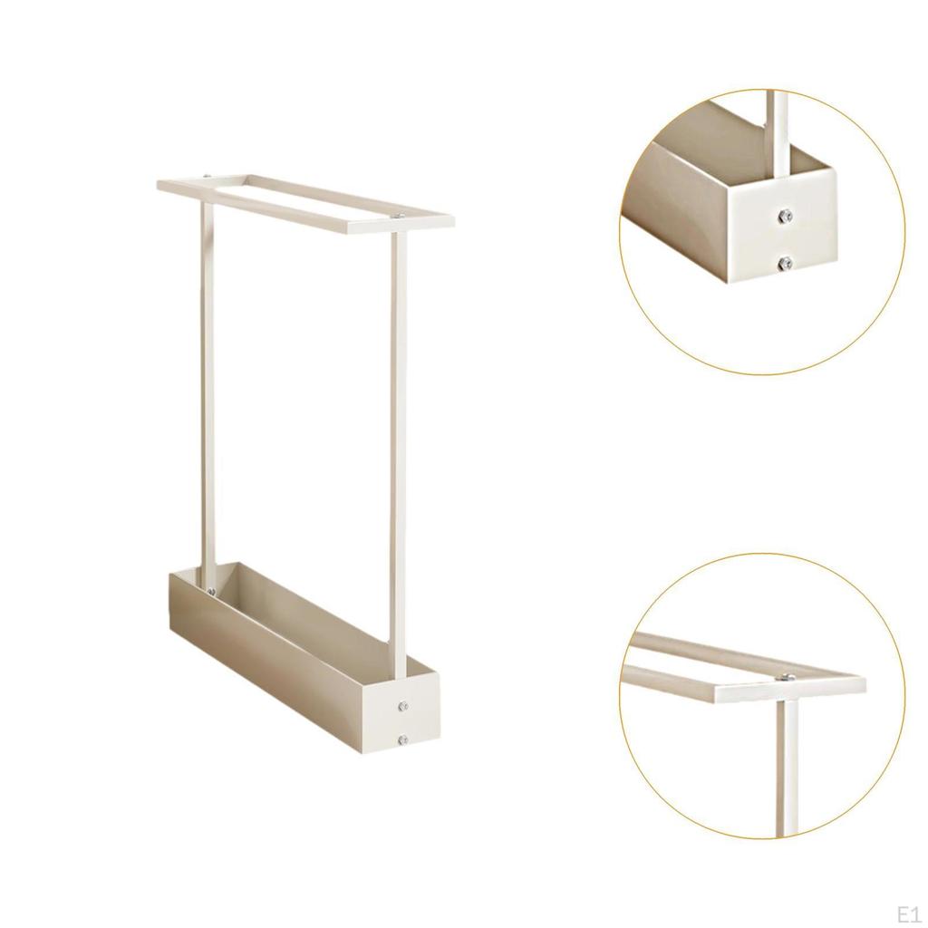 Metal Storage Rack 22.8x17.3x4.7inch Accessory for Collection Versatile Floor Standing