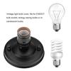 SWOQ Ceiling Light Base Holder, Pendant Lamp Base Holder E26/E27 for Restaurant for Dining Room(Black)