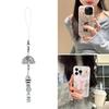 Lucky Fish Wind Chime Phone Charm Accessory Adds Serenity and Good Fortune To Your Daily Life for Trendy Women