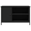 TV Stand Black 80 x 40 x 50 cm Engineered Wood