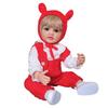Reborn 55cm Simulation Doll Silica Gel Changing Toy Baby Bath Companion Kid Gift