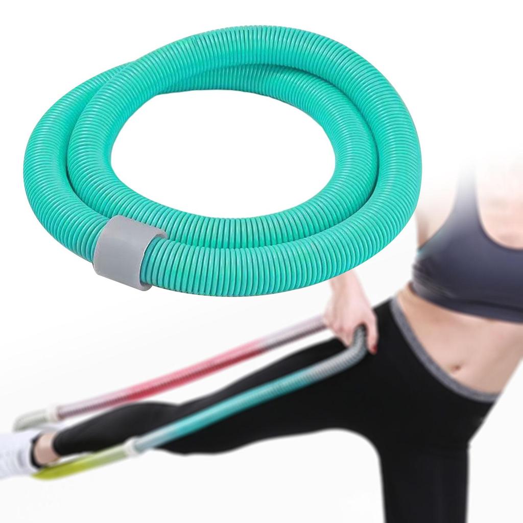 Hula Hoop Pondéré à Ressort Souple pour Adultes – Hula Hoop de Fitness Pliable,