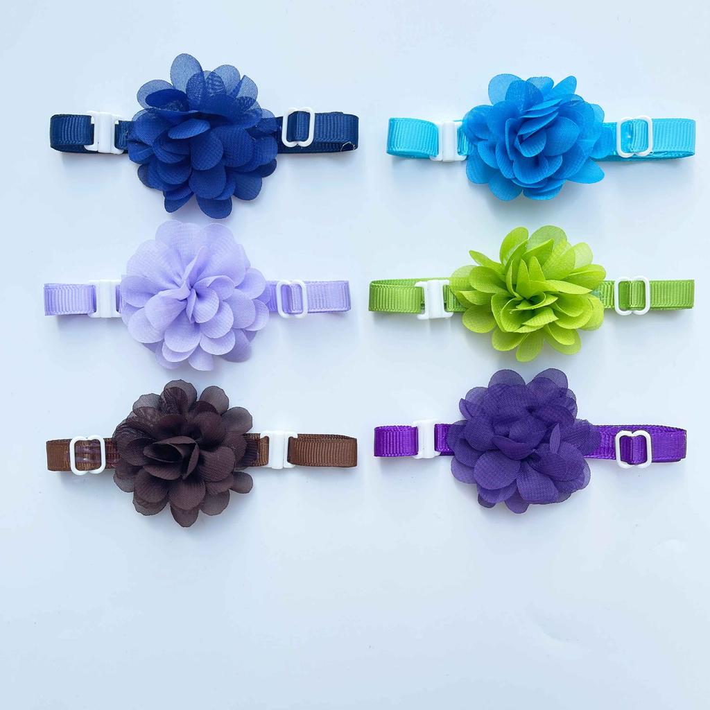 50/100pcs Dog Flower Collar Bowtie Dog Puppy Accessories Pet Dog Tie Bow Tie Dog Grooming Accessories Pet Products