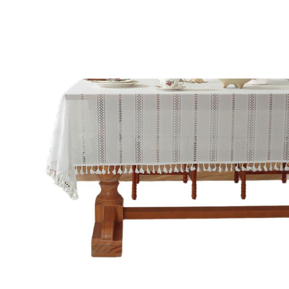 Crochet Tablecloth Lace Tablecloth Vintage Table Decor B140x100CM