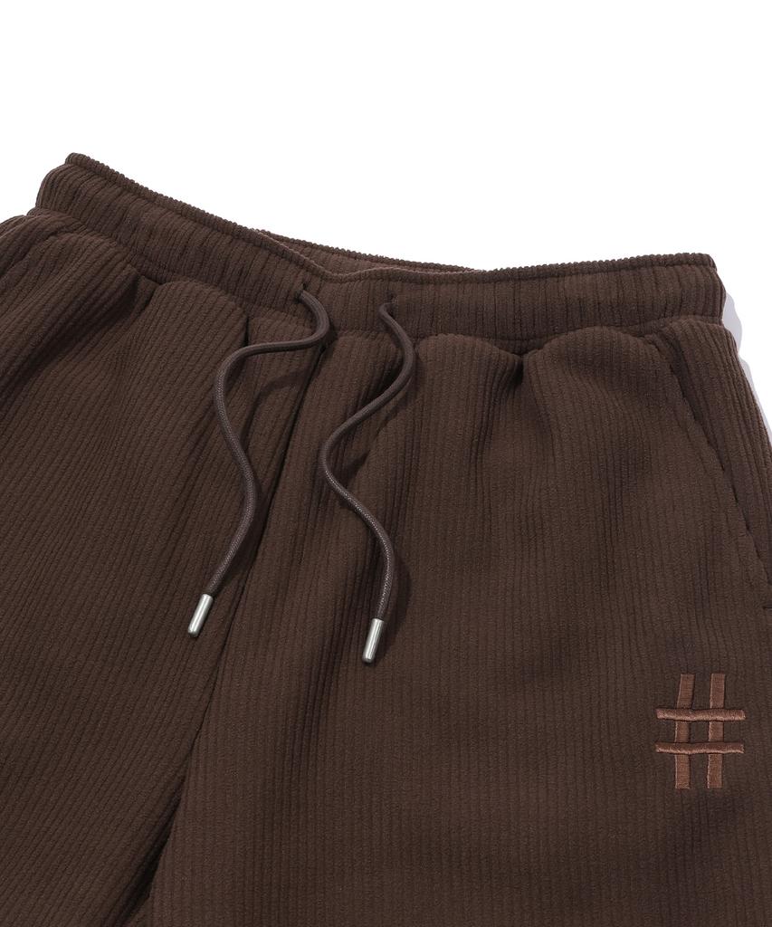 BEENTRILL Women'S Corduroy Fleece Sweatpants (Chocolate)