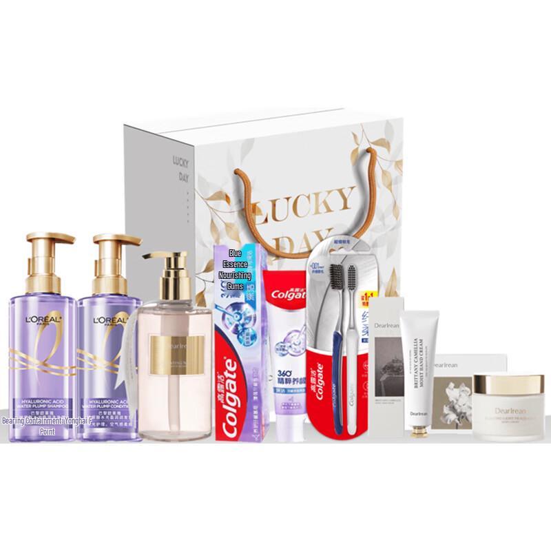 Colgate 8-Piece Portable Travel Toiletries Kit