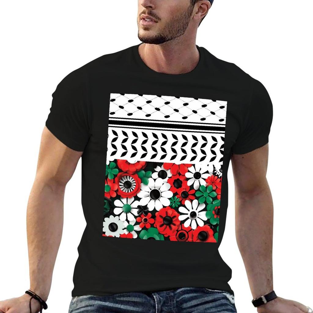 Flowers of Hope T-Shirt Big and Tall Loose Fit T-Shirt