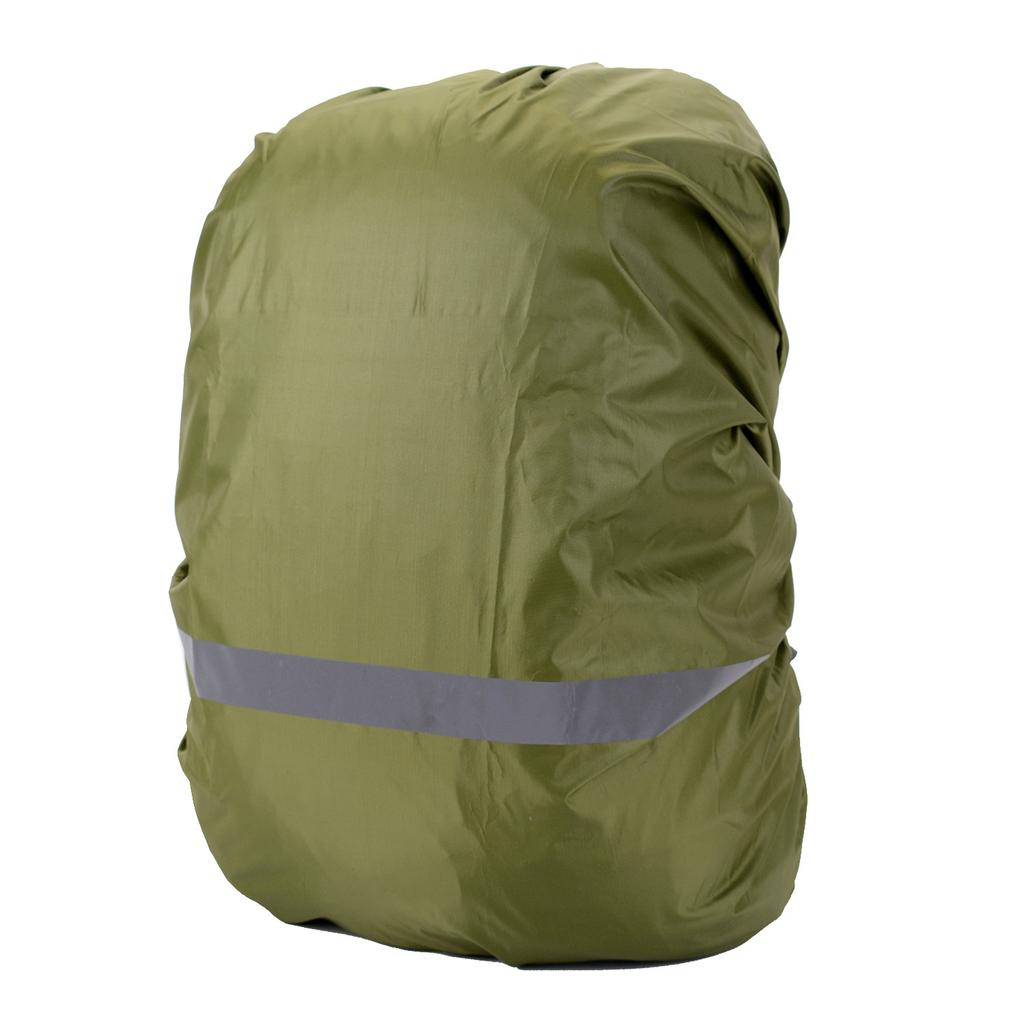 Waterproof Backpack Rain Cover With Night Safety Reflective Strip Rain Dust Proof For Outdoor Hiking