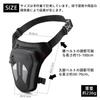 ROCKBROS Leg Bag Leg Pouch for Motorcycles Waterproof Abrasion Resistant Multifunctional Adjustable Size Lightweight Night Reflective Holster Bag