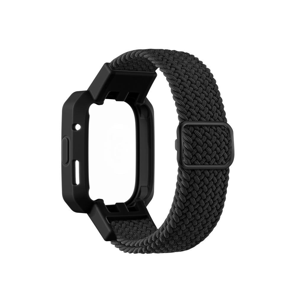 Nylonový pásek na hodinky pro Xiaomi Mi Watch lite 1 2 3 Náramek s pleteným elastickým tkaným řemínkem pro hodinky Xiaomi Redmi Watch 3 2 1