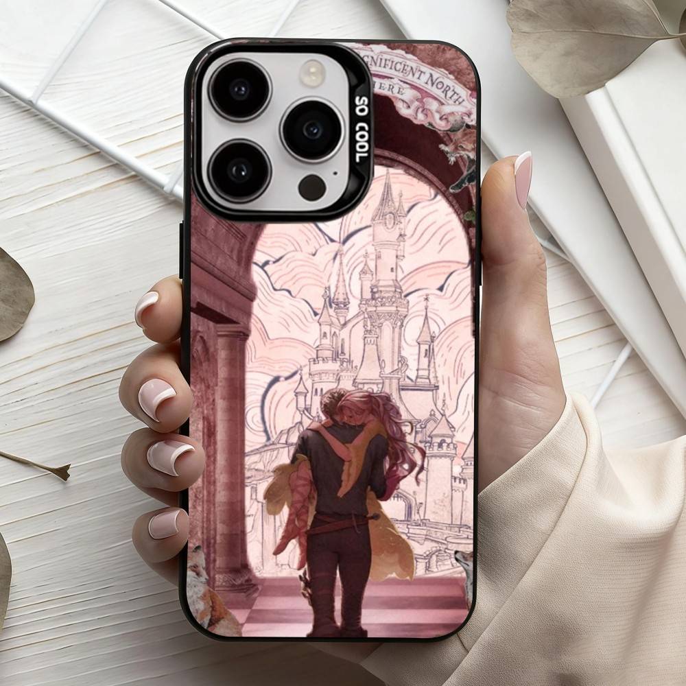 Once U-Upon a B-Broken H-Heart-T Phone Case For iPhone17,16,15,14,13,12,11 Plus,Pro Max Candy Silver Plated Inside Cover