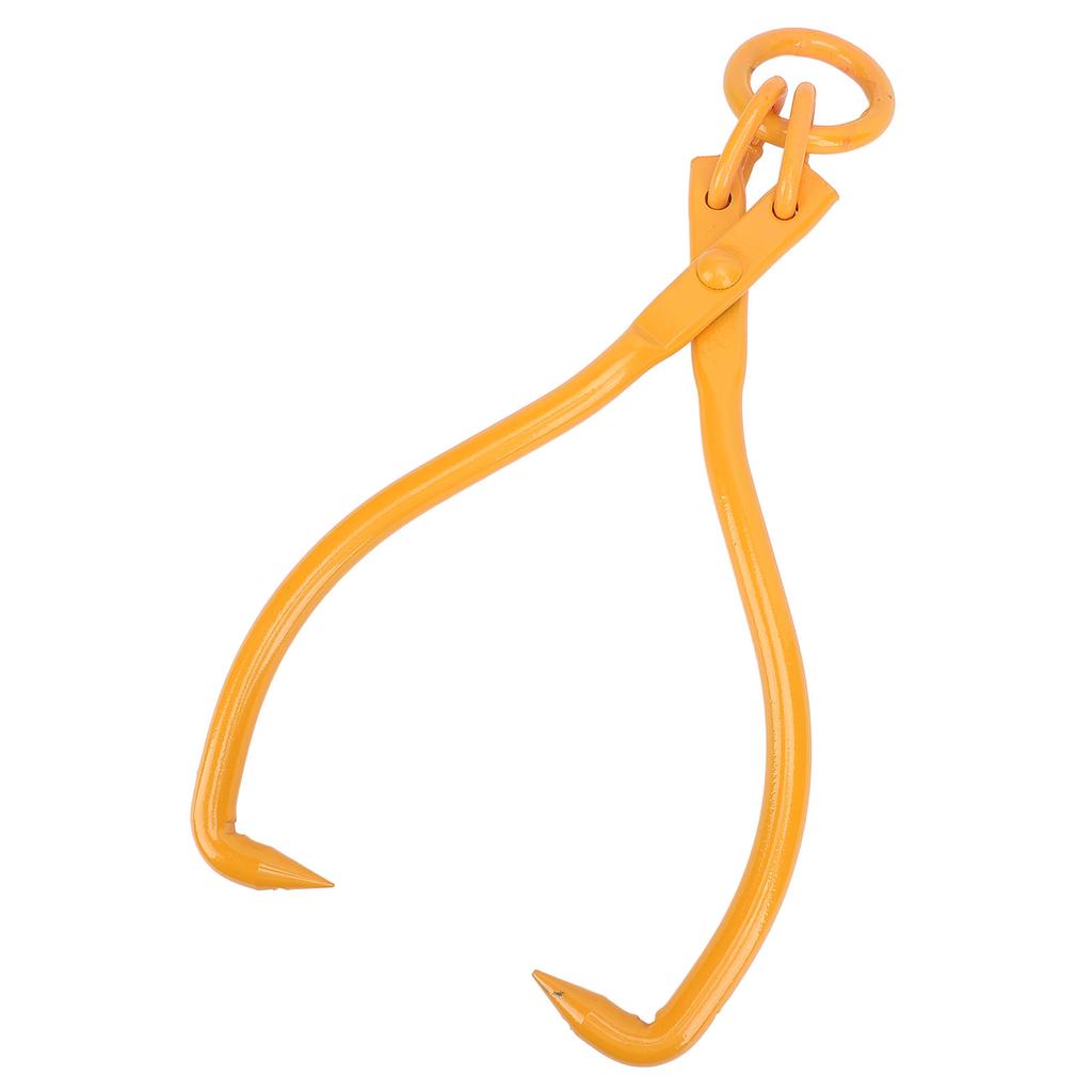 16 Inch Log Lifting Tongs Professional Steel Strong Grip Wooden Claw Lifting Pliers Loading Pliers