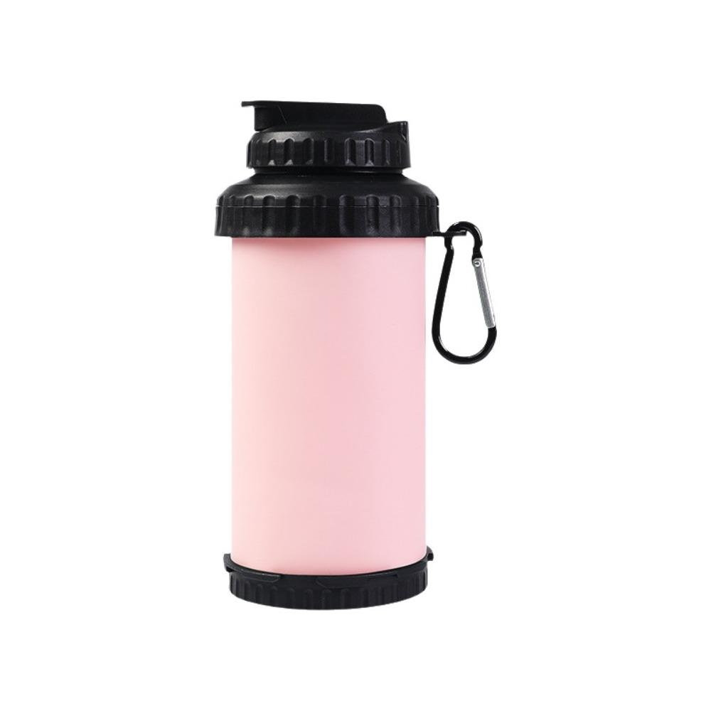 Portable Sports Water Flask Collapsible Fitness Drinking Cups Silicone Folding Water Bottle Travel