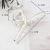 European & American Metal Cat Claw Hair Clip - Leaf Design for Ponytails