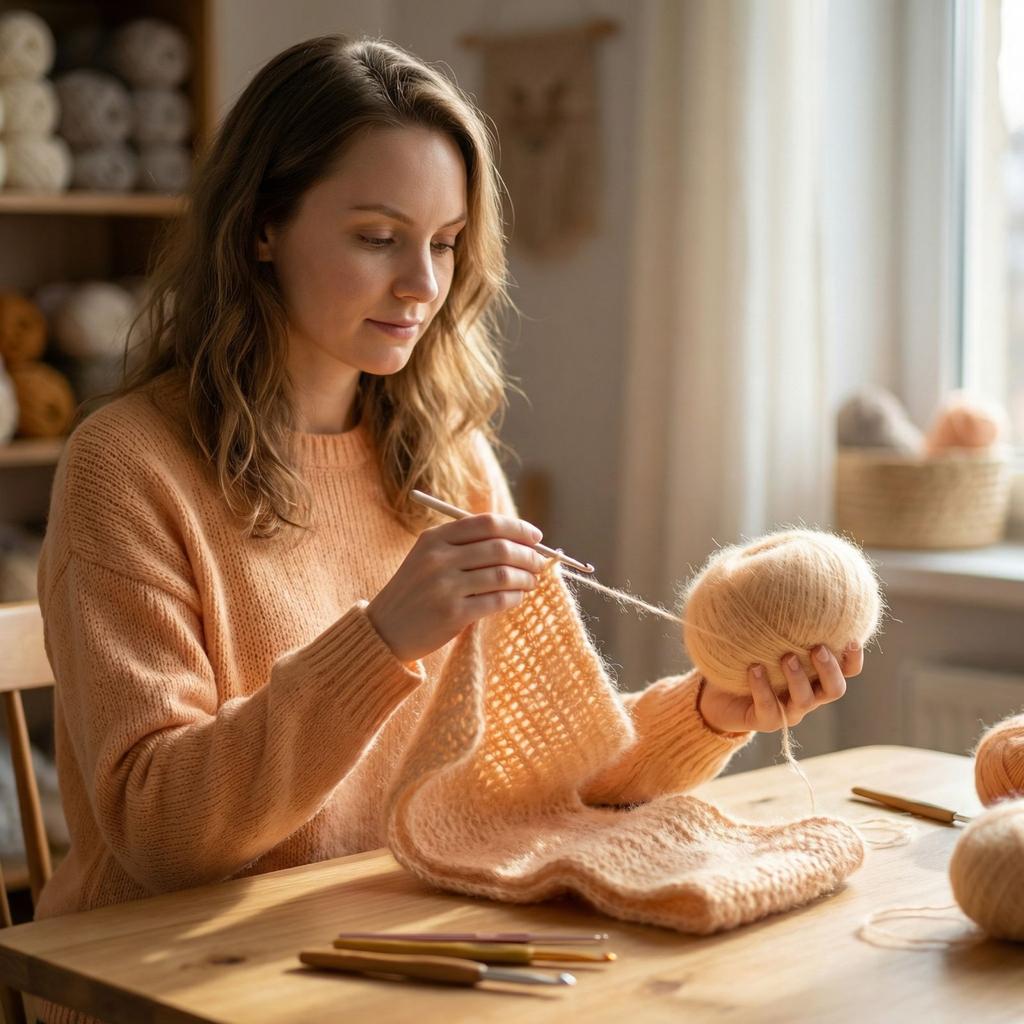 Garn zum Handstricken & Häkeln