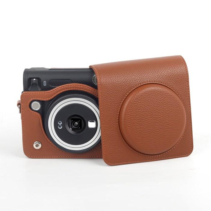 [HIYQIN] Cheki SQ40 Case, Fujifilm Instax SQUARE SQ40 Camera Protective Case, Cheki SQ40 Case, Cheki Protective Cover with Shoulder Strap,