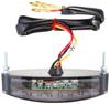 Kijima Motorcycle Parts Slim Cat's Eye Tail Lamp, LED, 108x29mm, Universal, Smoke, 218-3139
