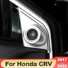 Autocollants décoratifs pour porte intérieure en ABS, cadre de tweeter, pilier A, fournitures de modification pour Honda crv CR-V 2017 2018 2022