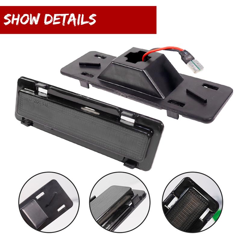 2Pcs LED Front Side Marker Lamp Light OEM For 1985 1986 1987 1988 1989 1990 1991 1992 Chevy Camaro Pontiac Firebird 1985-1992