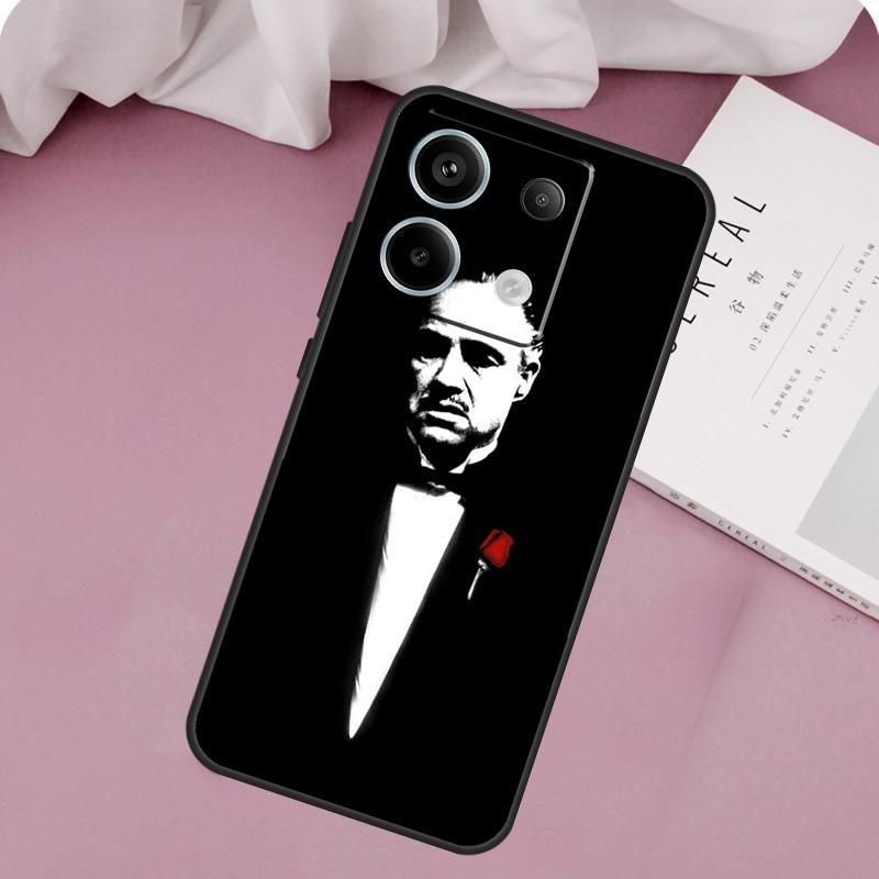 

The Godfather Case For Xiaomi Redmi Note 13 Pro 14 12 11 10 9 11S 12S Redmi 15 14C 10C 12C 13C 15C Cover Redmi Note 14 Pro 5G