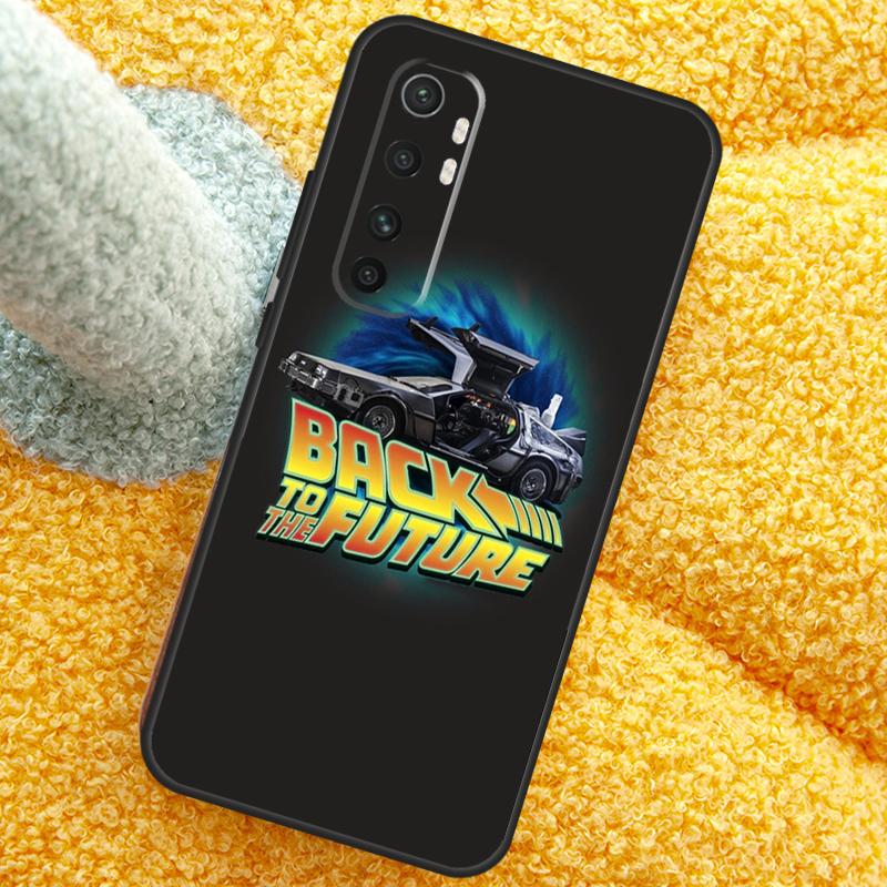 Back To The Future Time Machine Case For Xiaomi 15 Ultra 14 13T 14T 15T 17 Pro Max  Cover For POCO X7 Pro X5 X6 F5 F6 F7 F8