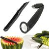 Spiral Slicer Hand Vegetables Cutter Set Fruits Vegetable Spiralizer for Cucumber Carrot Creative Garnishing Kitchen Utensil